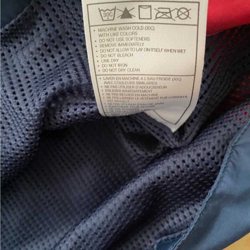 Nike USA 🇺🇸 Soccer Pullover Navy Blue Windbreaker 🇺🇸 XL - Picture 12 of 16